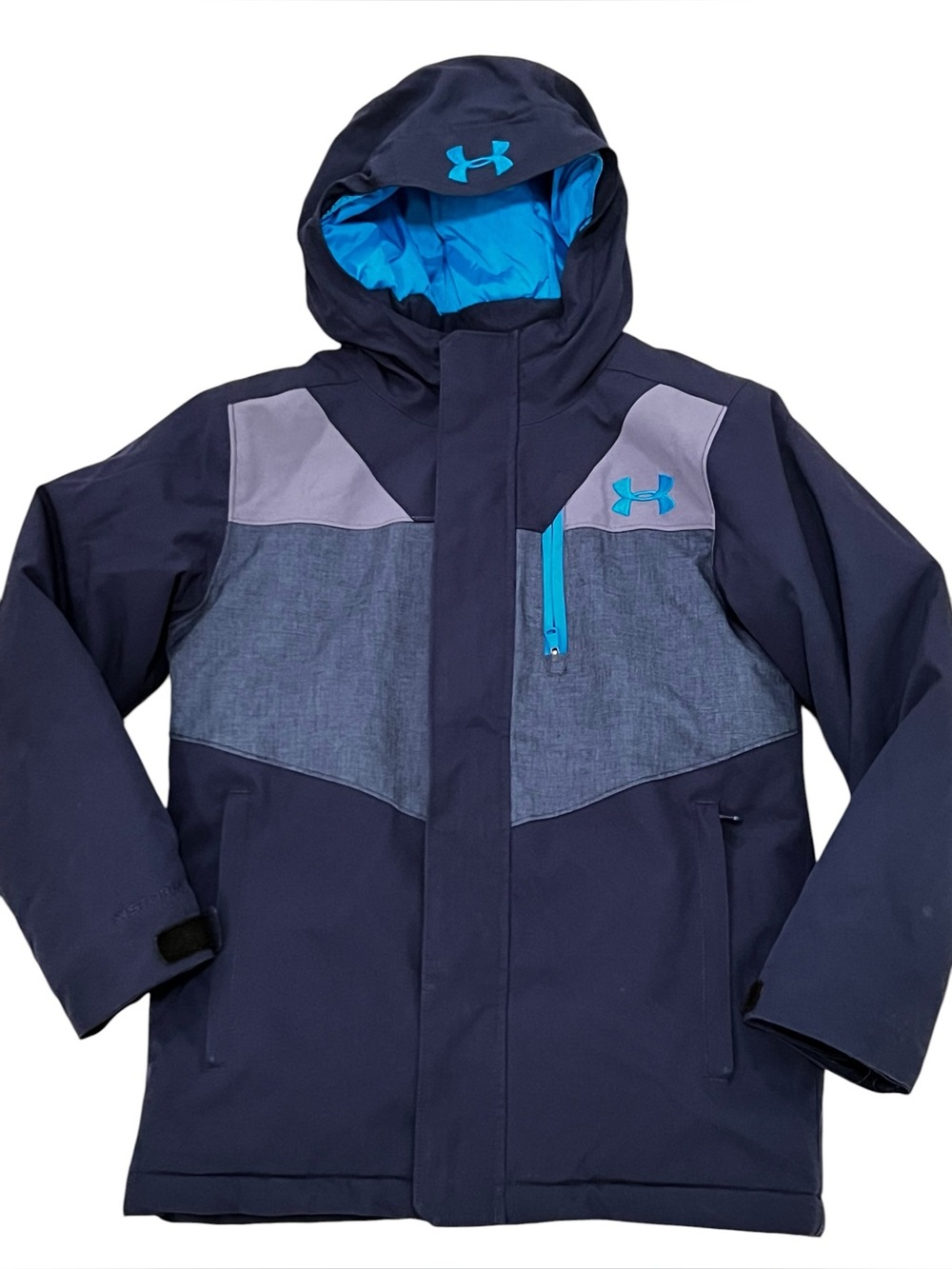 Under Armour Boys' Ua Mahlon Jacket Blue Size Youth Small $125 Retail E-9
